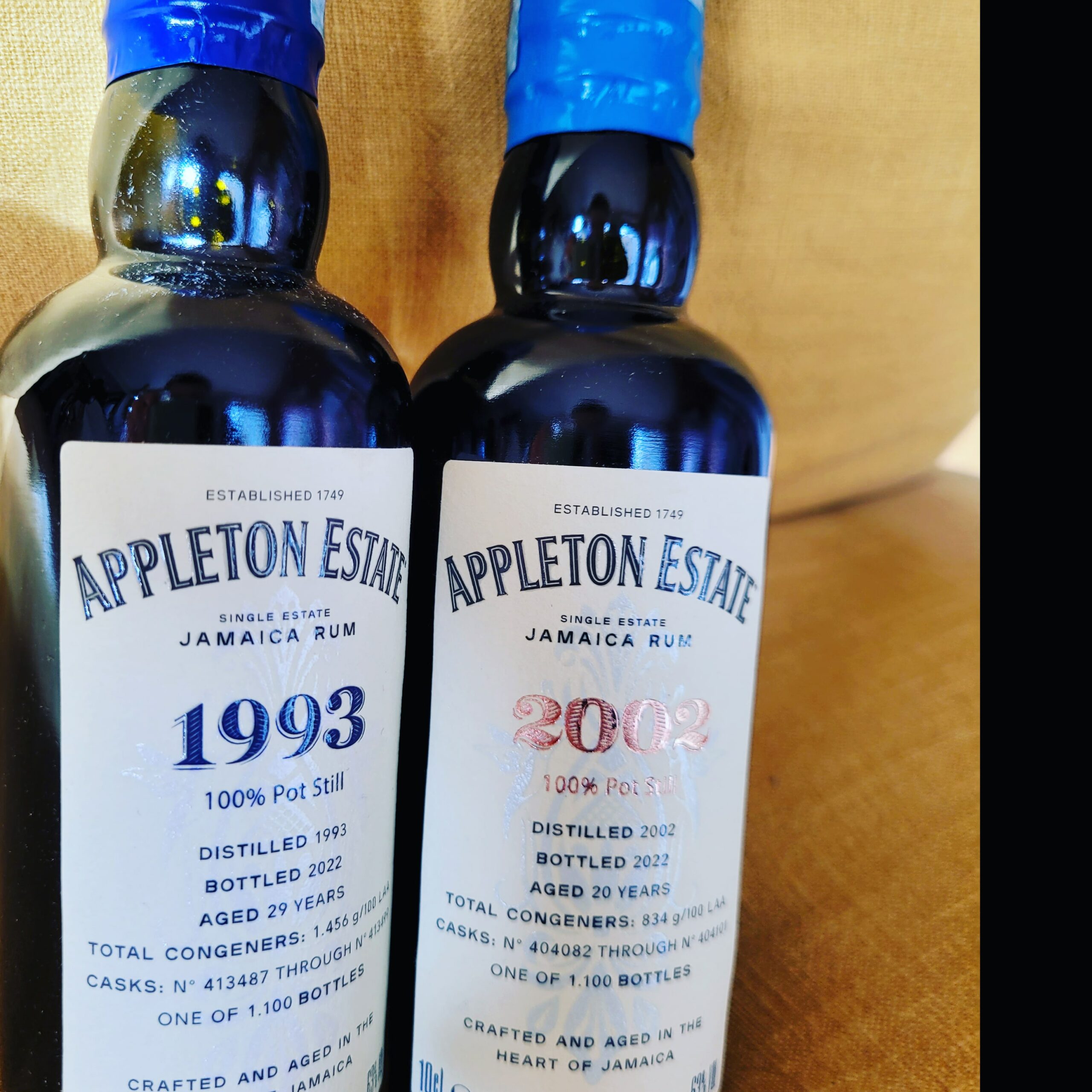 Appleton 2002 et 1993