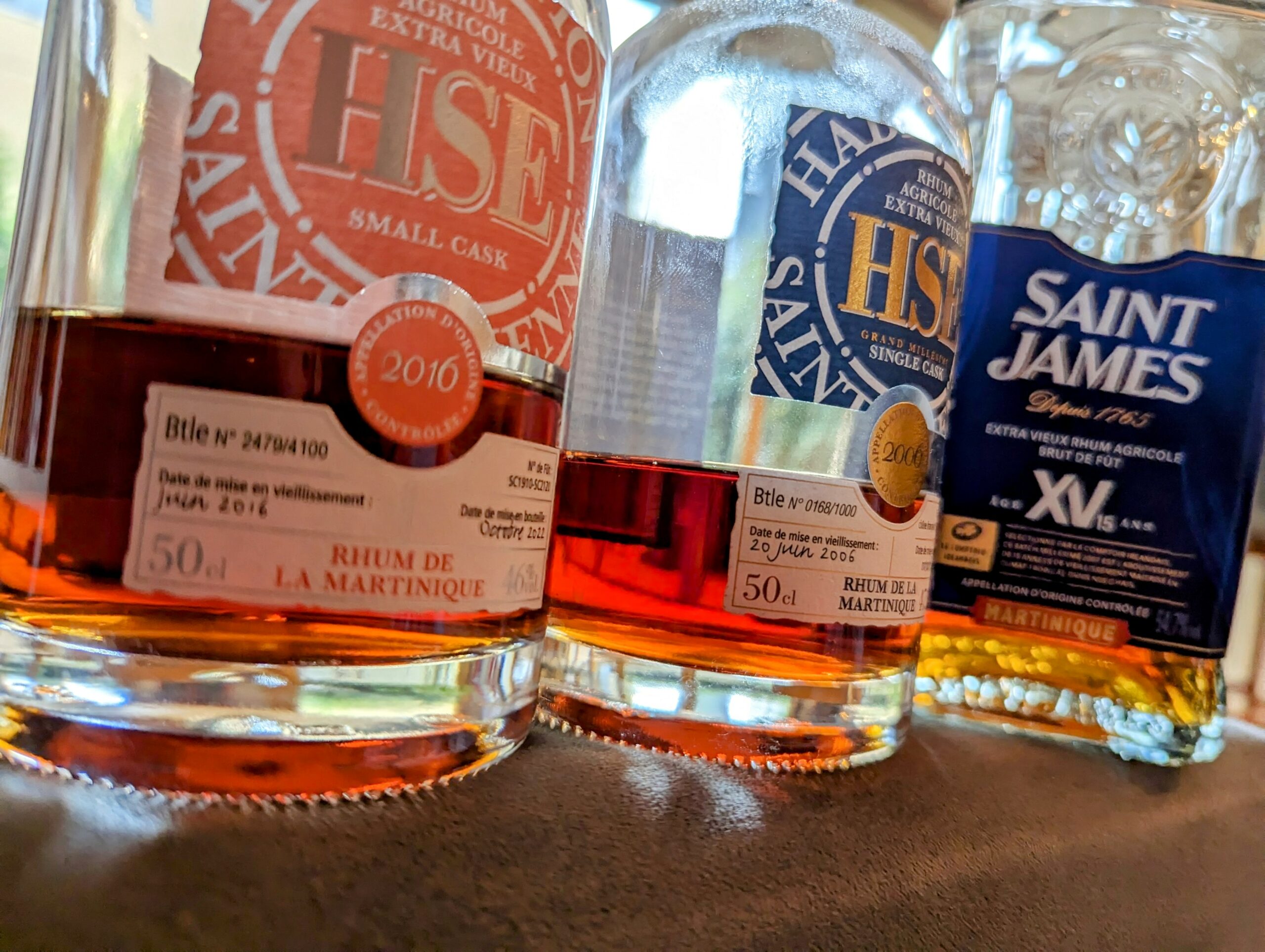 HSE small cask & 2006 – St James XV