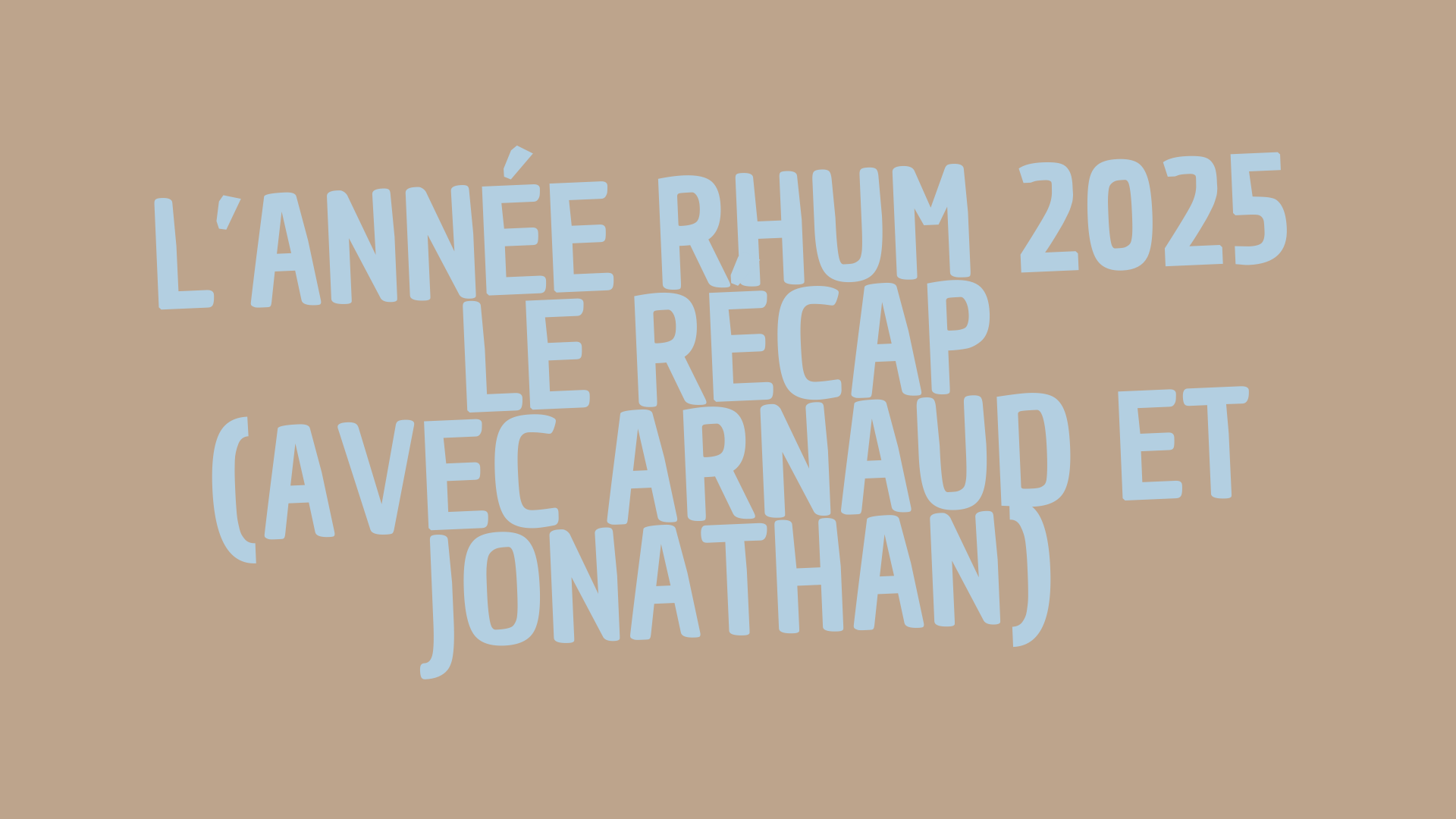 Nouvelle année nouveau récap